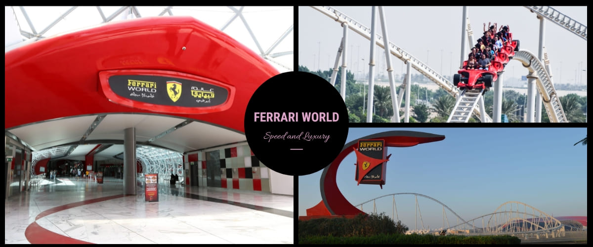 ferrari world abu dhabi roller coaster