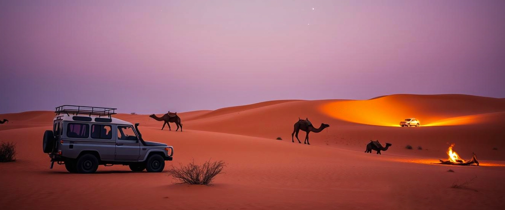 Enjoy Stargazing in a Desert