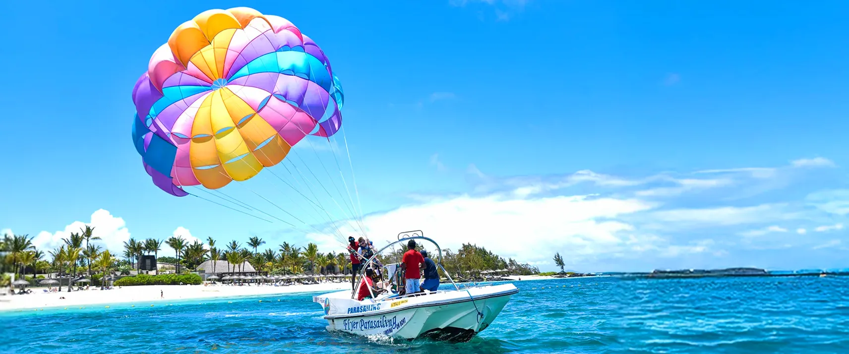 Parasailing in Mauritius