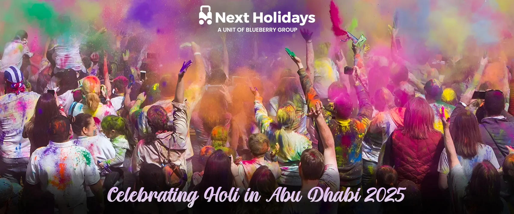 Celebrating Holi in Abu Dhabi