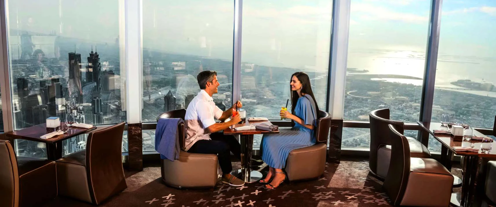 Rooftop Dinner at Atmosphere, Burj Khalifa