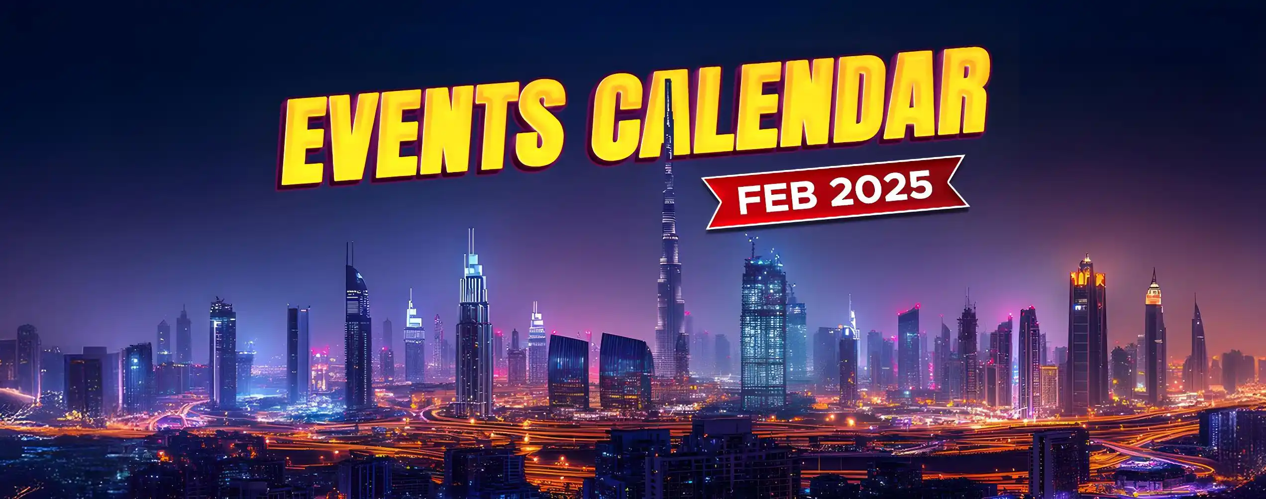  Events Calender Feb 2025