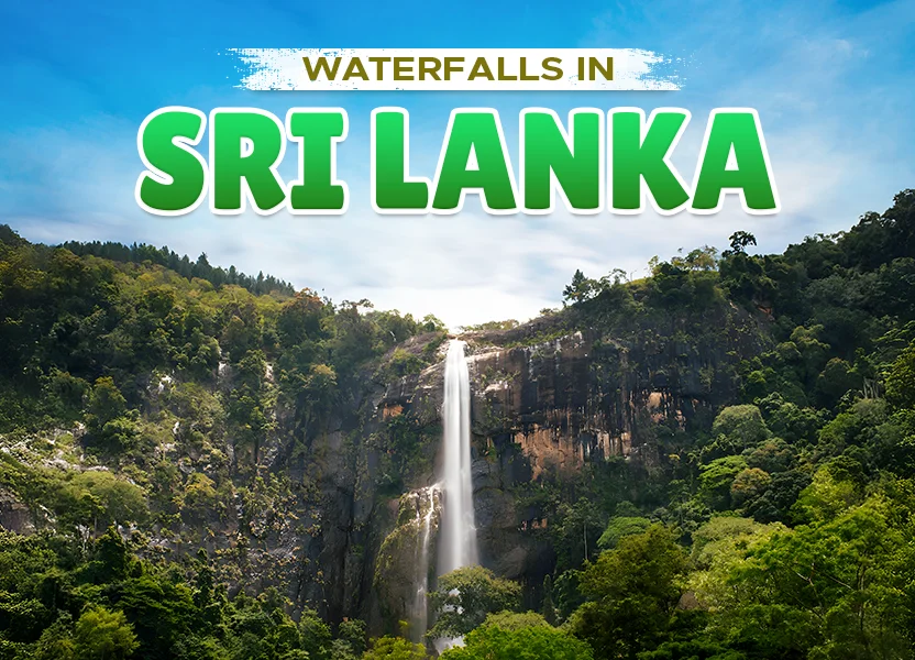 Waterfalls in Sri Lanka