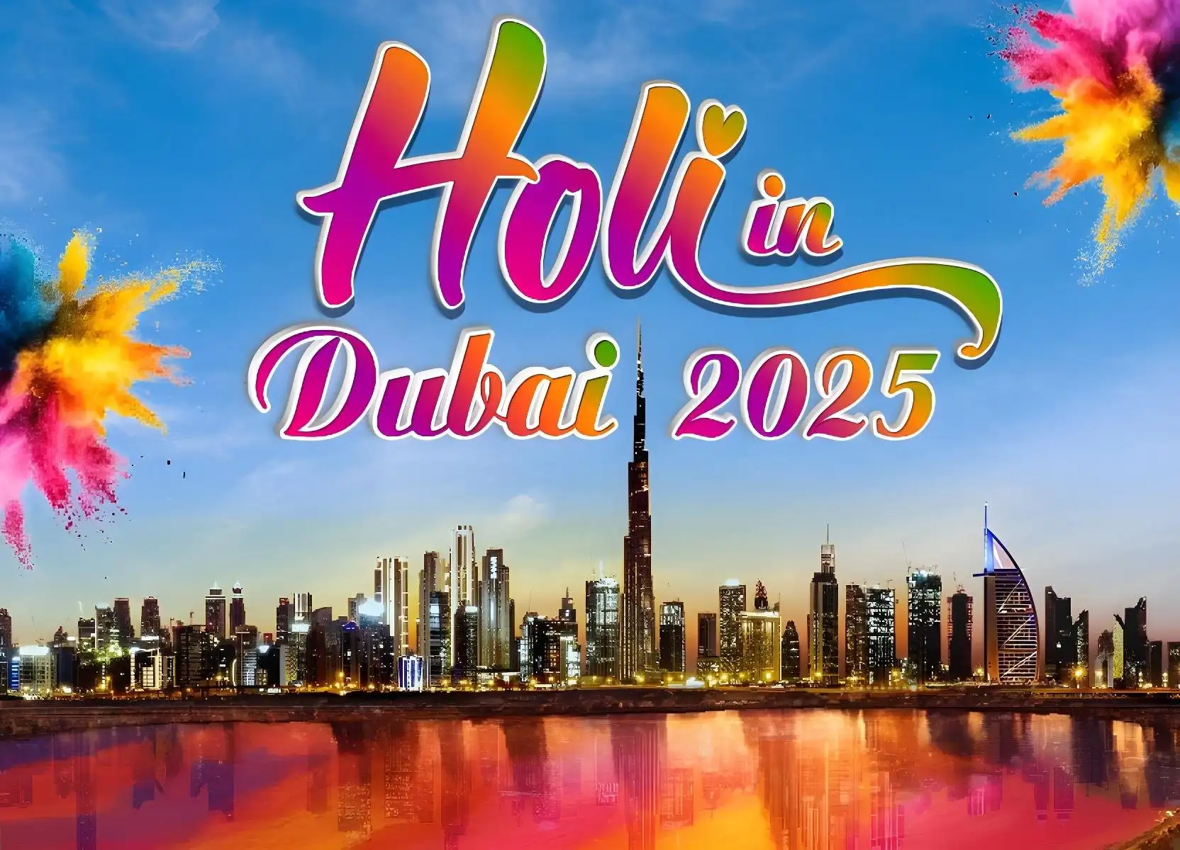  Holi in Dubai 2025