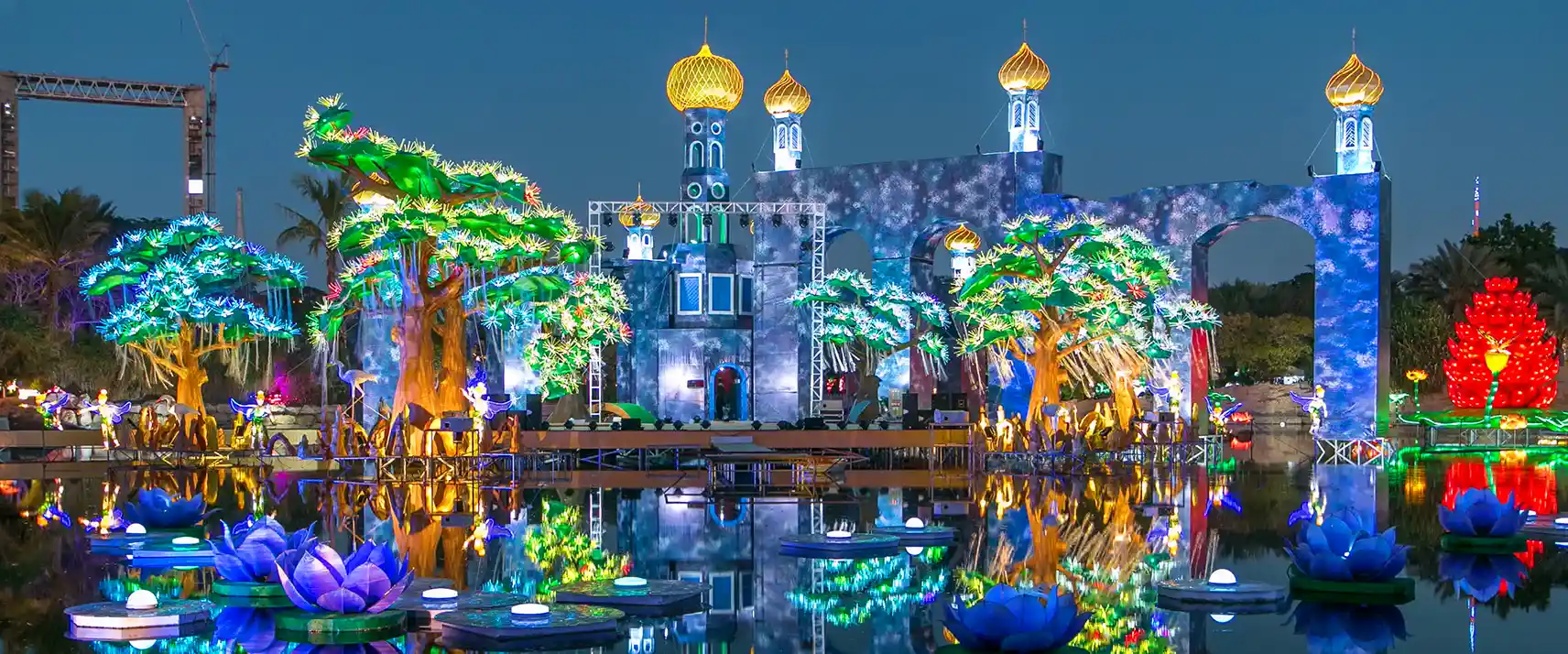 Dubai Garden Glow