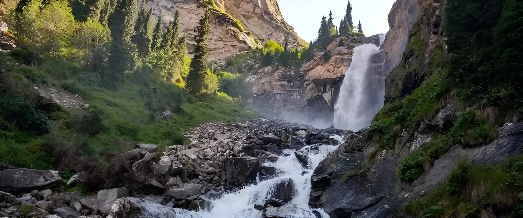 Barskoon Waterfall
