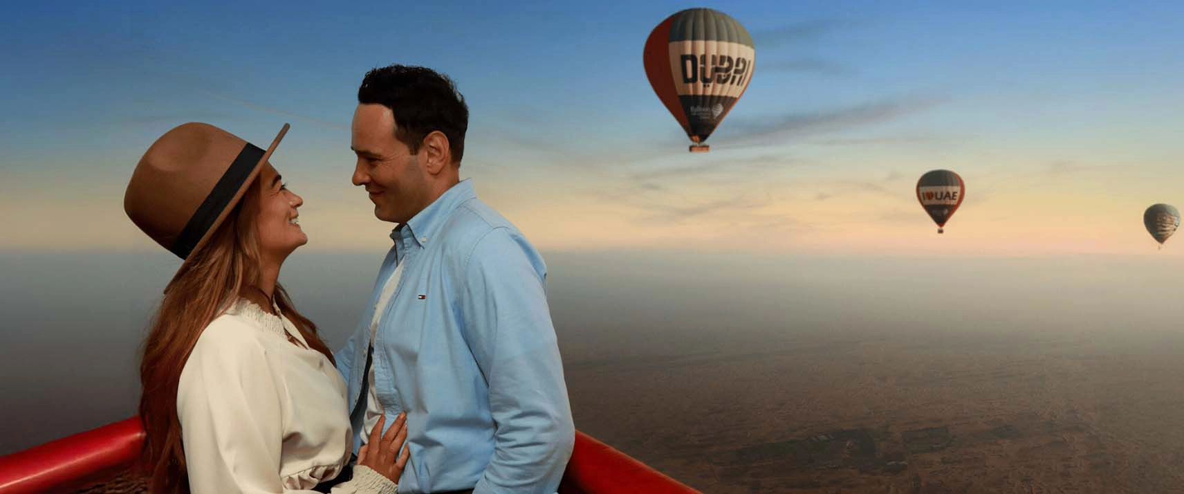 Hot Air Balloon Ride over Dubai Desert