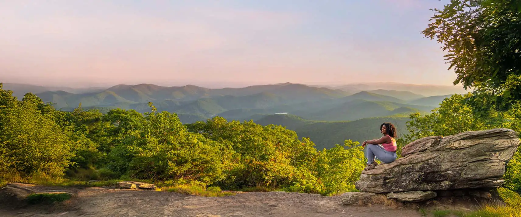 Watch the Beautiful Sunrise/Sunset After Hiking