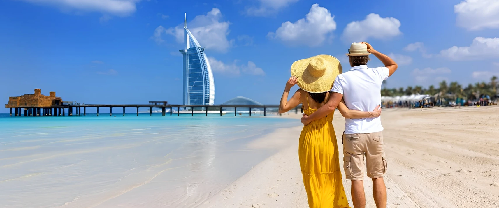 Romantic Walk on the Beaches