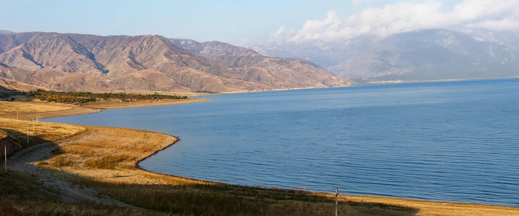 Turquoise Water at Toktogul