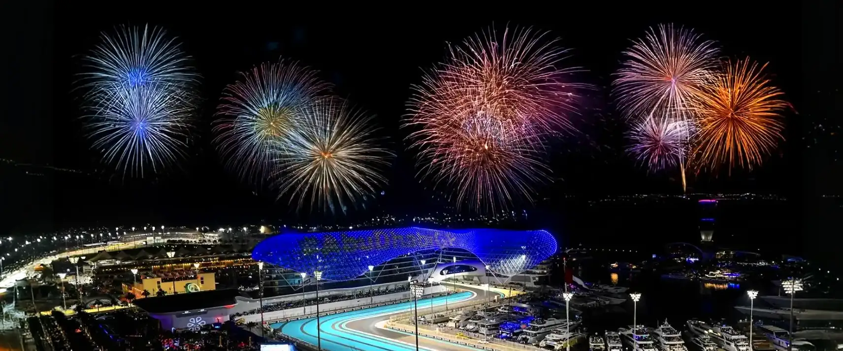 Colorful Skies at Yas Island