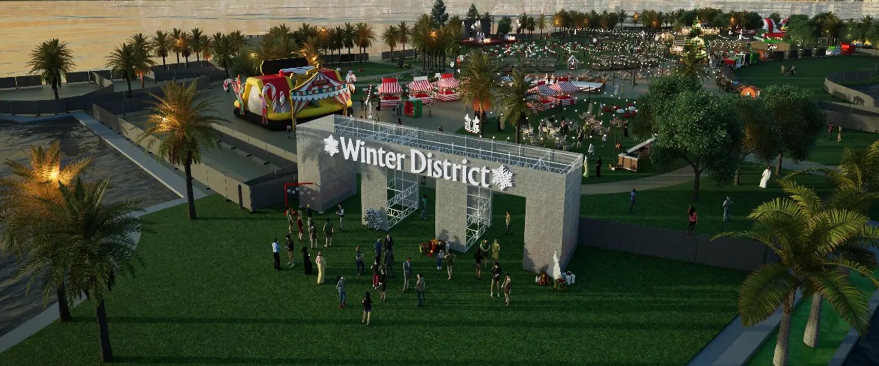 Winter District: Forget about the Cold and Enjoy