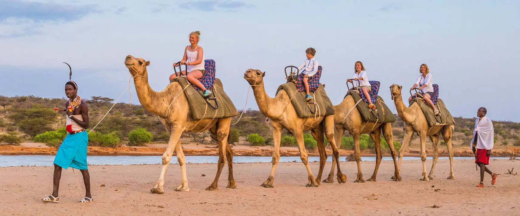 Camel Safari at Samburu National Park