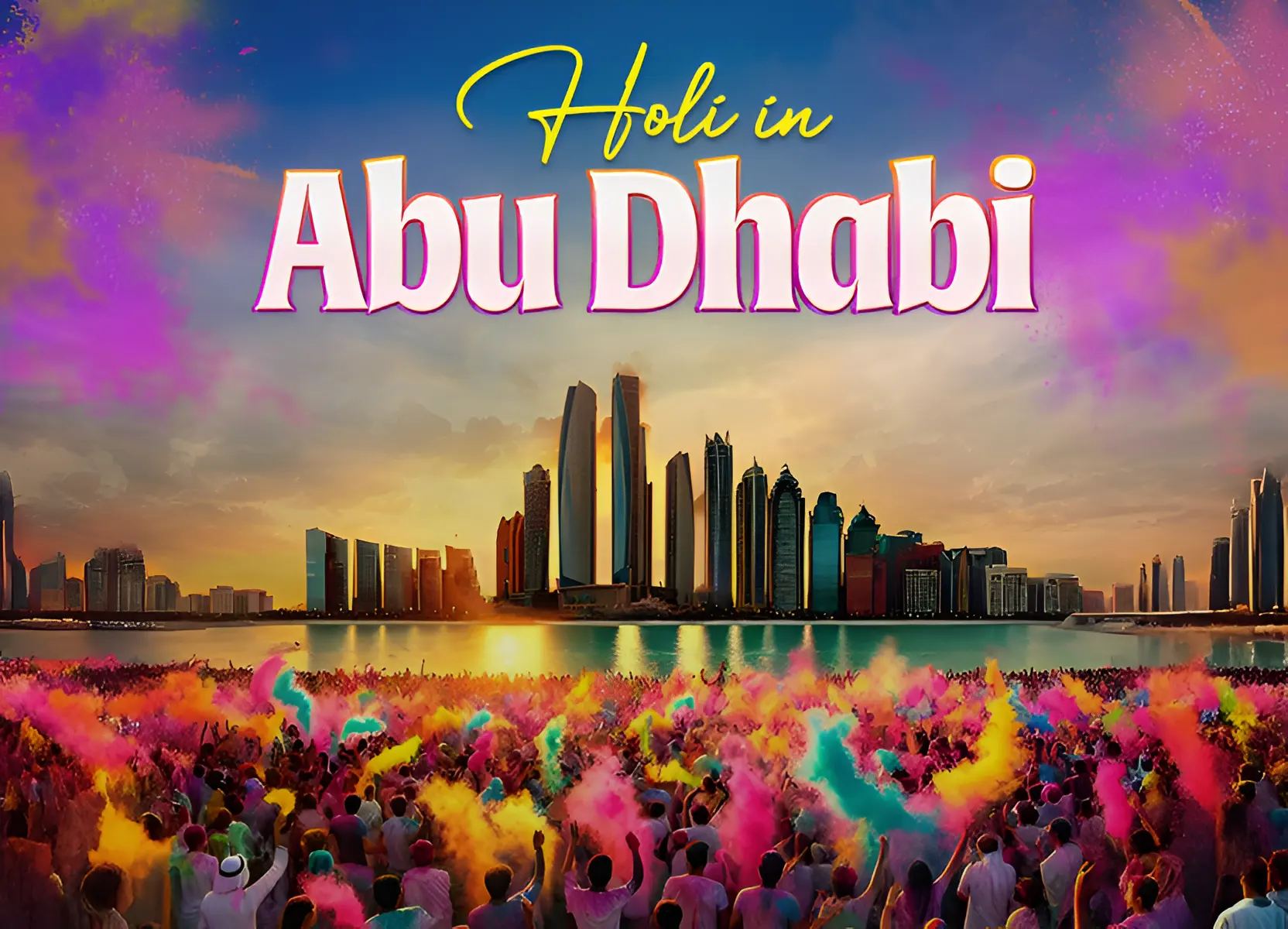 Holi In Abu Dhabi