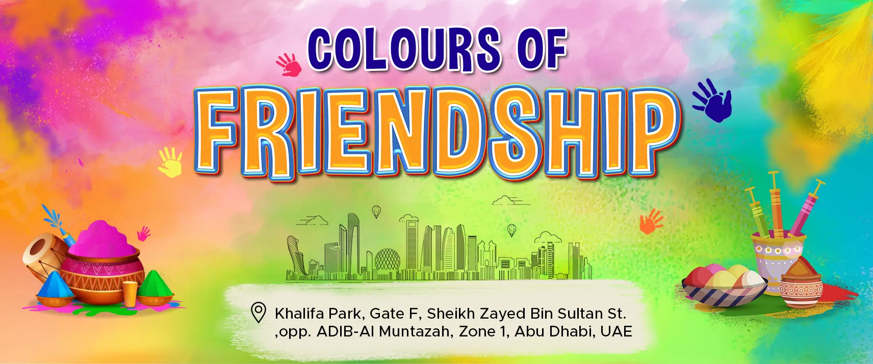 Holi Colors of Friendship