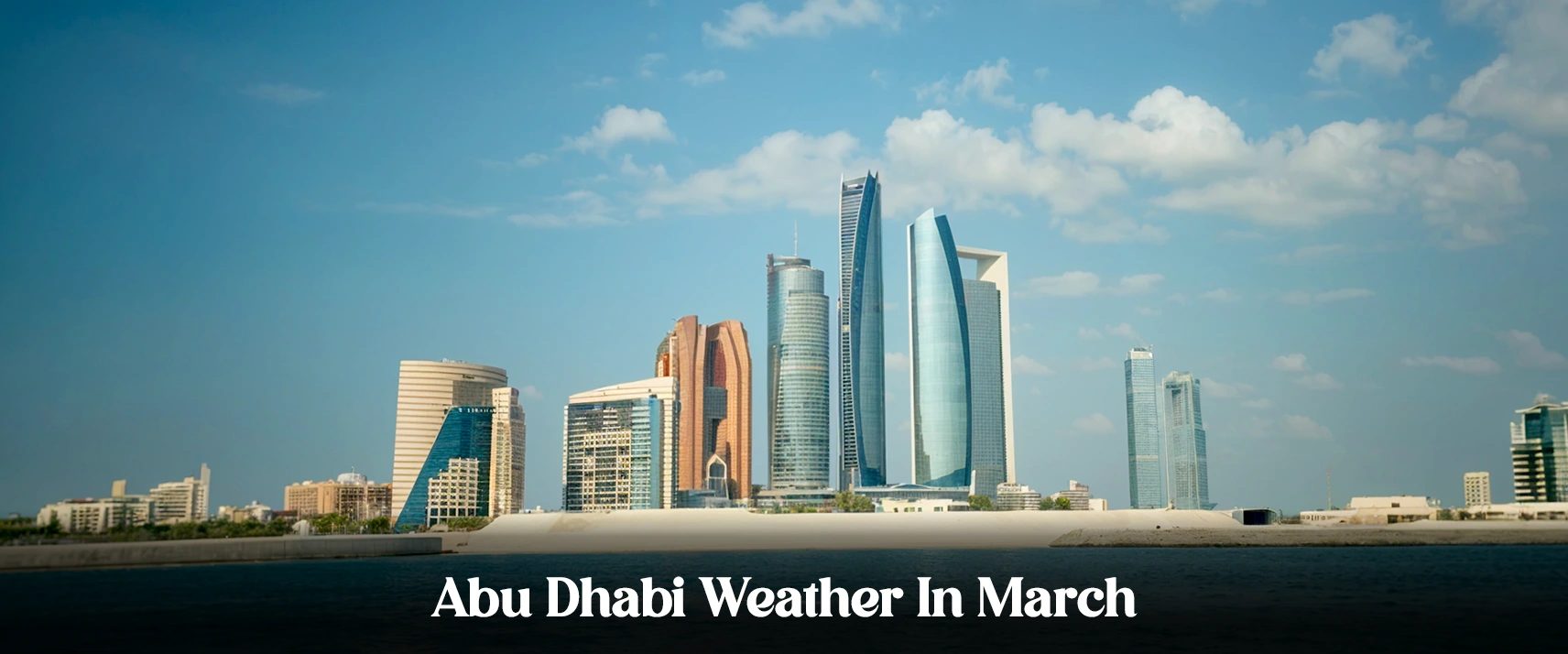 Weather in Abu Dhabi in March