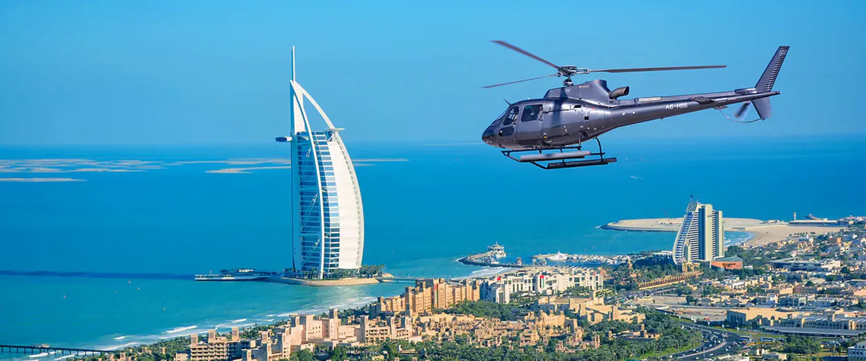 Dubai from The Helicopter