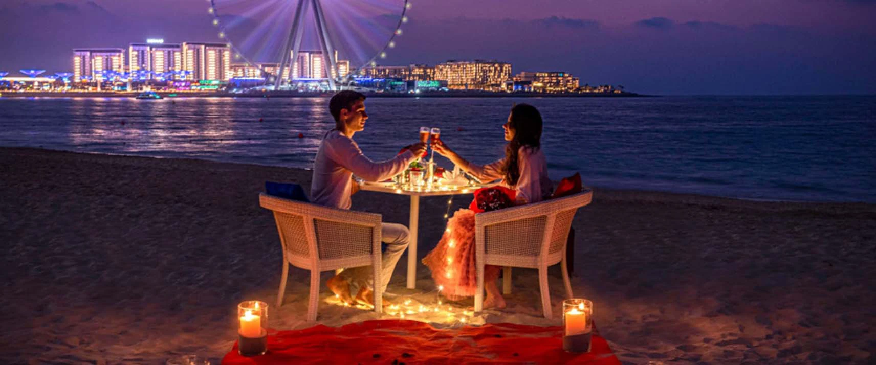 Valentine's Private Beach Dinner