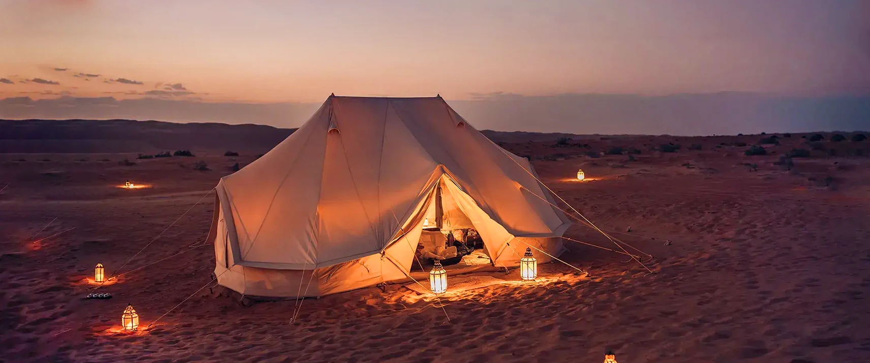 Intimate Camping the Dubai Way